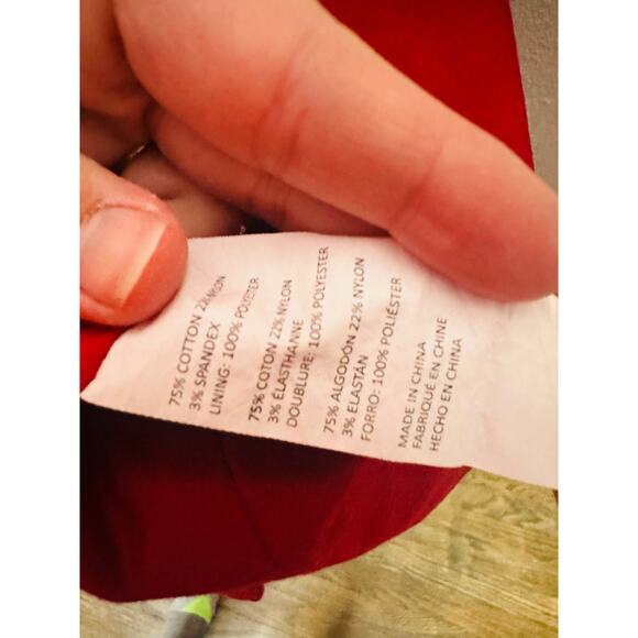 ROKSANDA x RTR Pink Red Color-Blocked Sleeveless Crewneck Midi Dress Size 6 - Picture 13 of 16